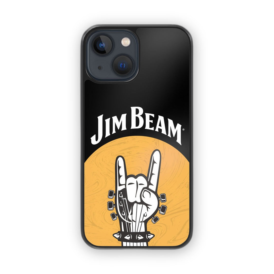 Jim Beam Rock Swag Black Glass iPhone Case for iPhone 13 | Macmerise