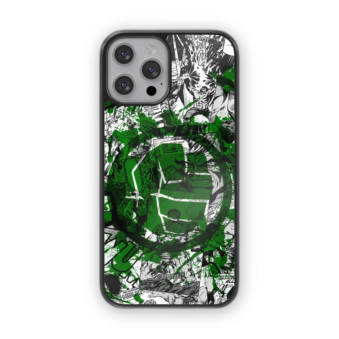 Splash Out Hulk Fist Glass iPhone Case for iPhone 13 Pro | Macmerise