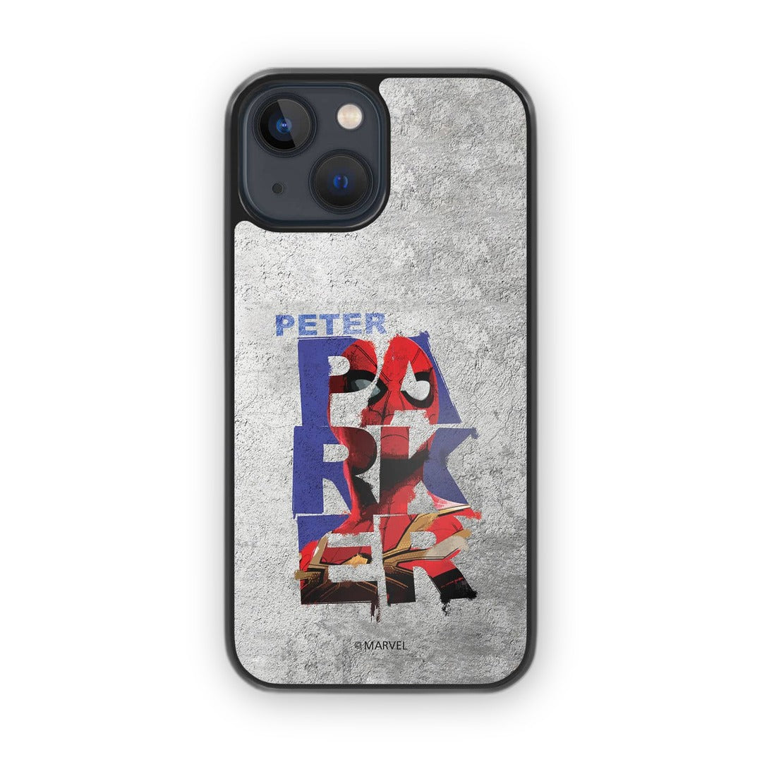 Peter Parker Grunge Glass iPhone Case for iPhone 13 | Macmerise