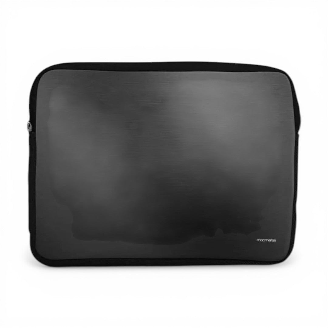 Brushed Metal Deep Grey Laptop Sleeve 15 Inches | Macmerise