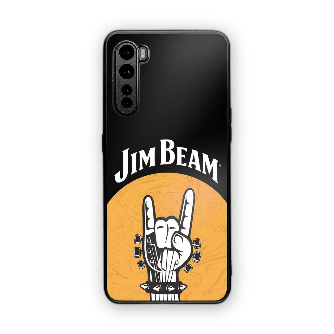 Jim Beam Rock Swag Black Phone Case for OnePlus Nord | Macmerise