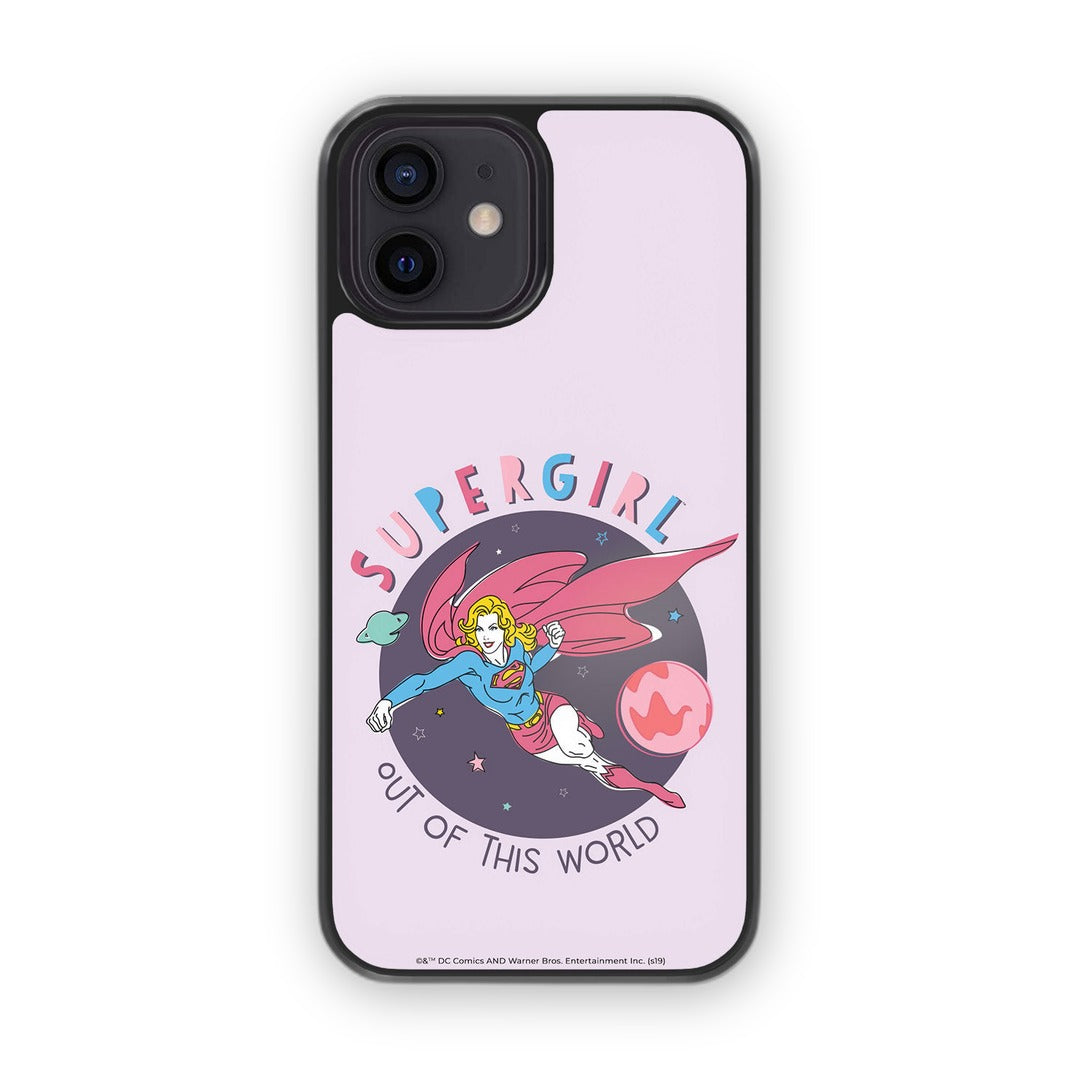 Supergirl Out of the World Glass iPhone Case for iPhone 12 | Macmerise