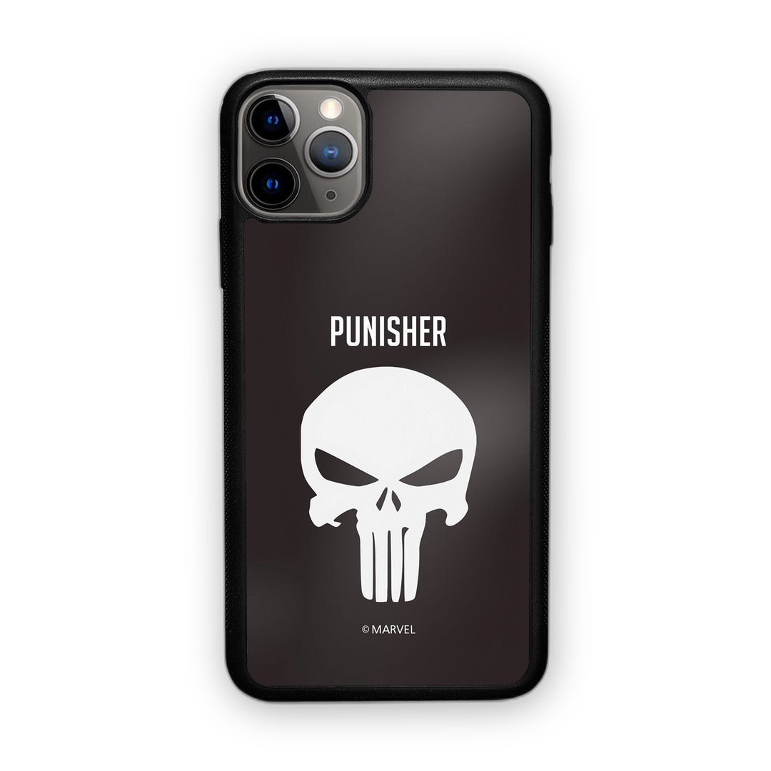 Punisher Symbol Glass iPhone Case for iPhone 11 Pro | Macmerise
