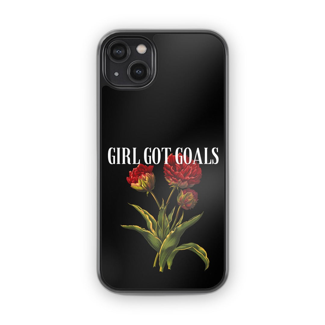 Girl Got Goals Glass iPhone Case for iPhone 14 Plus | Macmerise