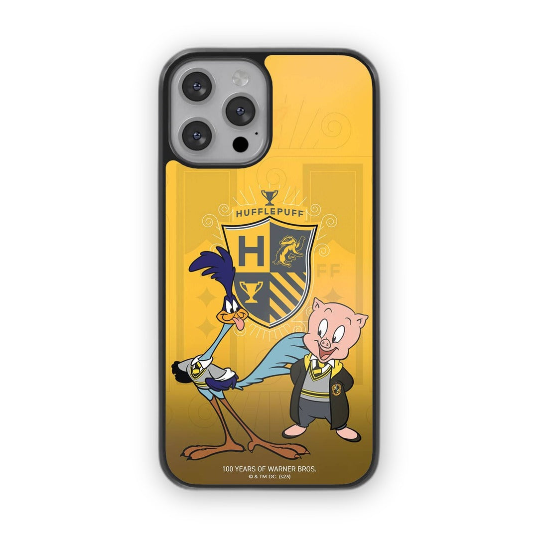 Looney Hufflepuff Glass iPhone Case for iPhone 13 Pro | Macmerise