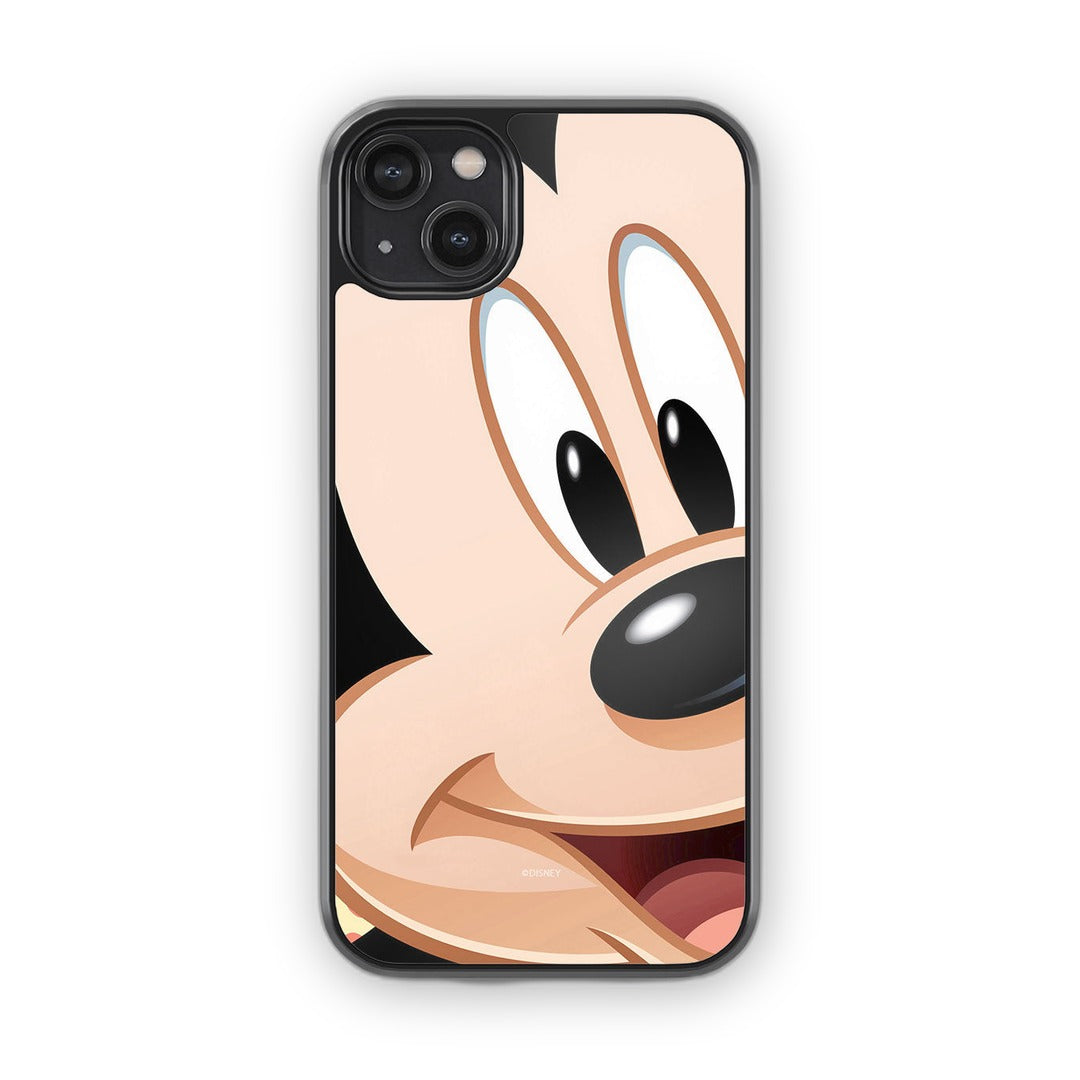 Zoom Up Mickey Glass iPhone Case for iPhone 14 Plus | Macmerise
