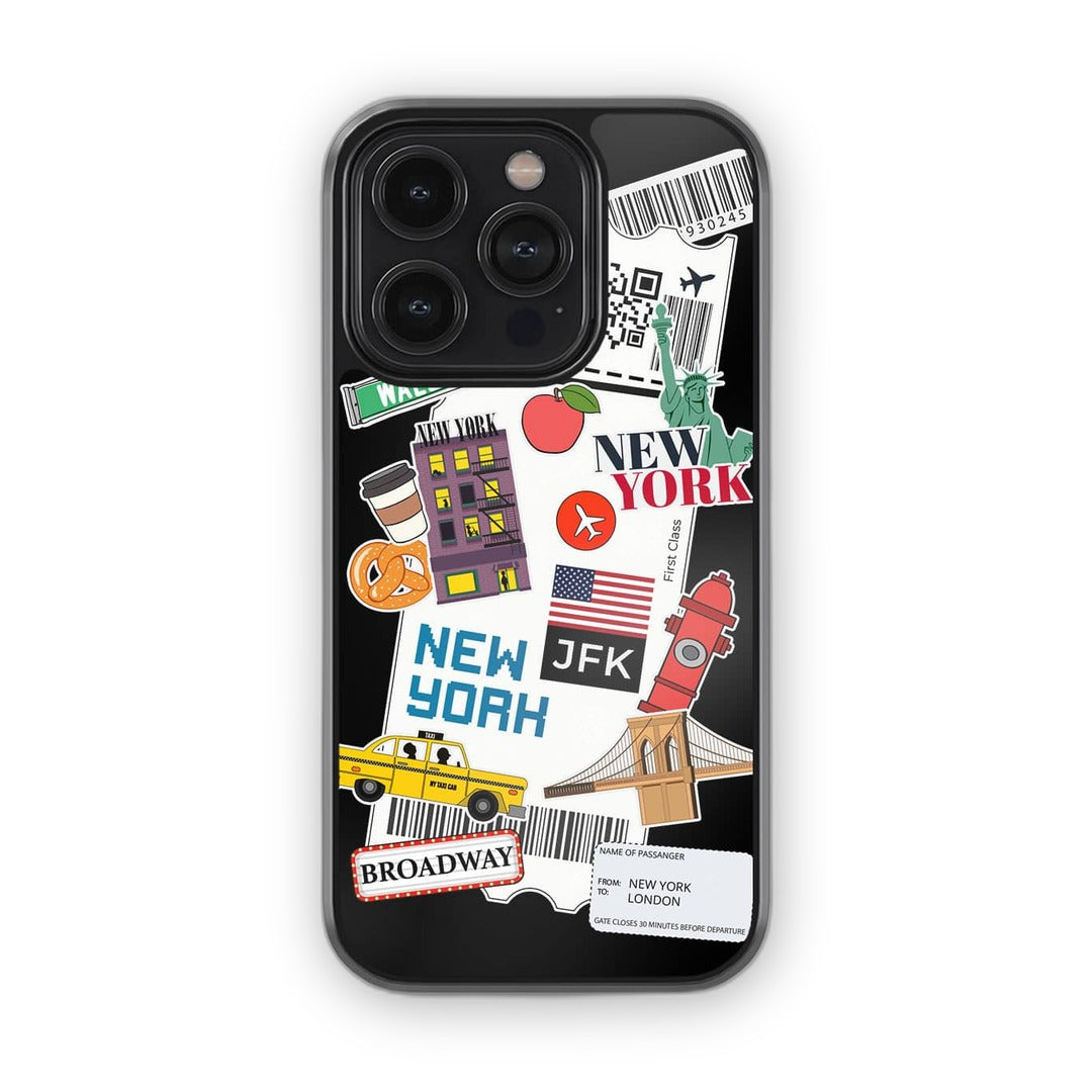 New York Nexus Glass iPhone Case for iPhone 14 Pro | Macmerise
