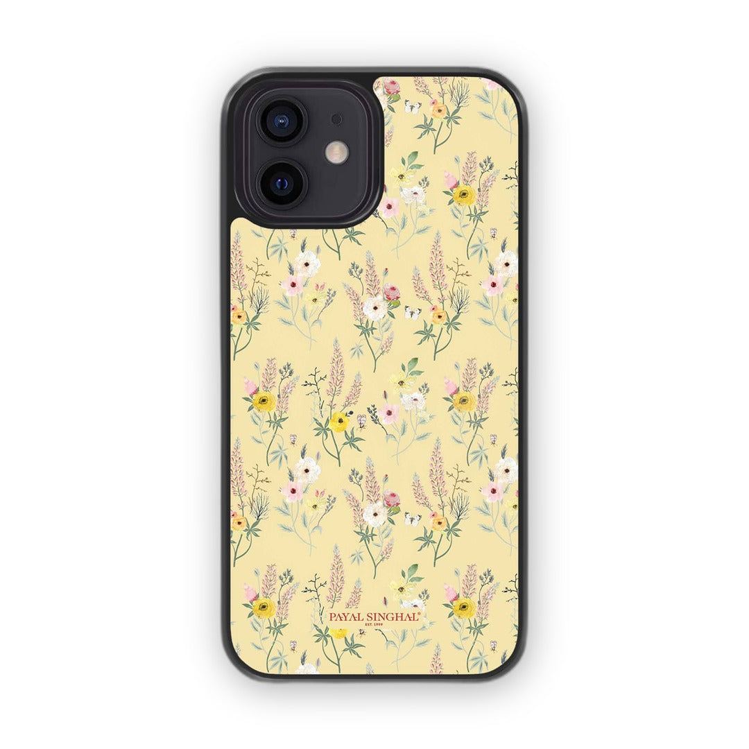 Payal Singhal Lemon Garden Glass iPhone Case for iPhone 12 | Macmerise