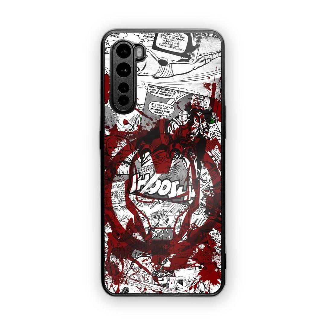 Splash Out Iron Man Phone Case for OnePlus Nord | Macmerise