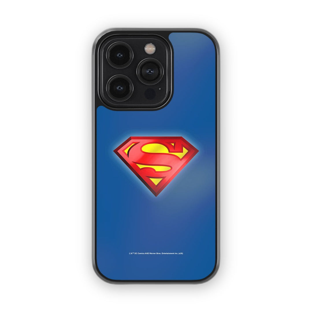 Logo Superman Glass iPhone Case for iPhone 14 Pro | Macmerise