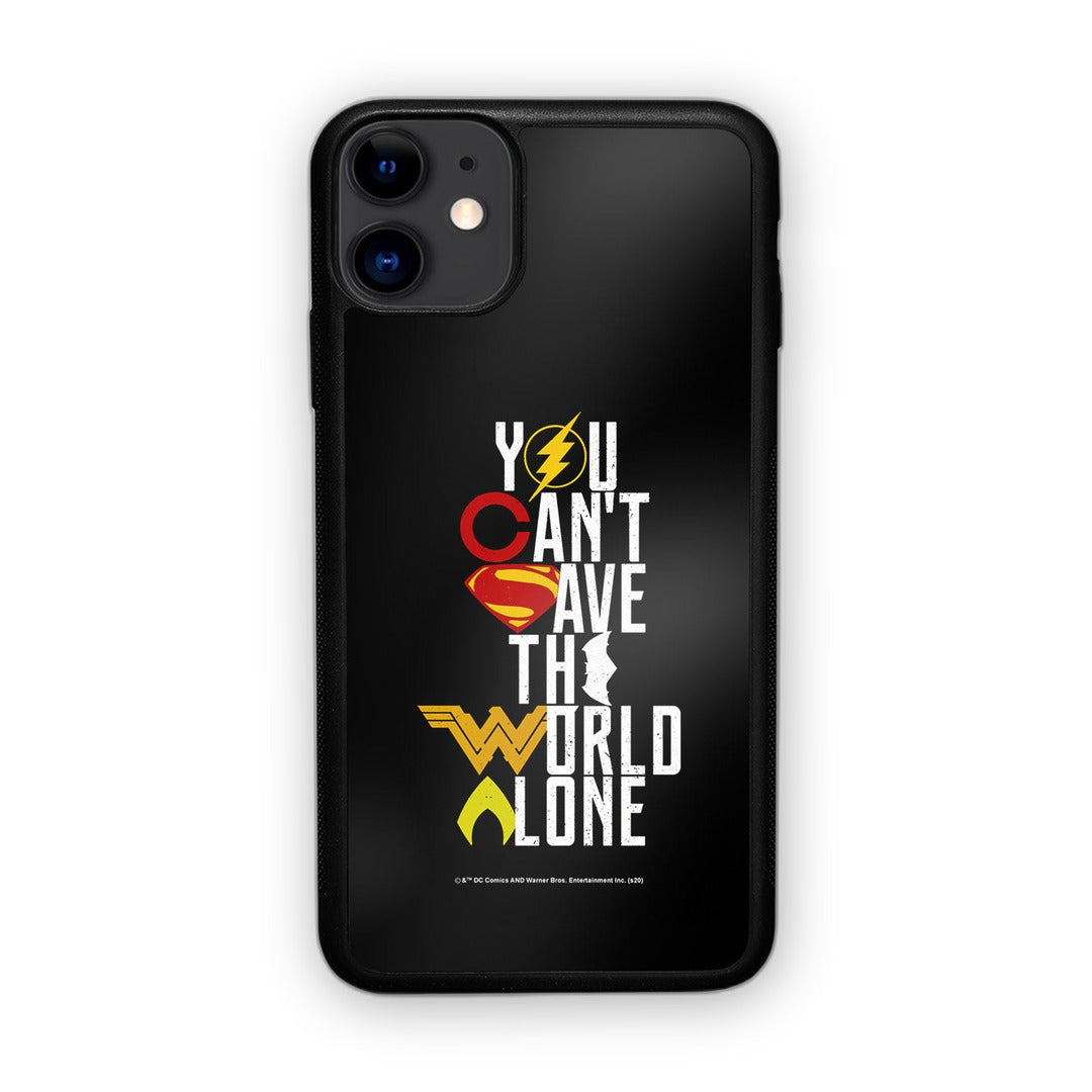 Justice League Motto Glass iPhone Case for iPhone 11 | Macmerise