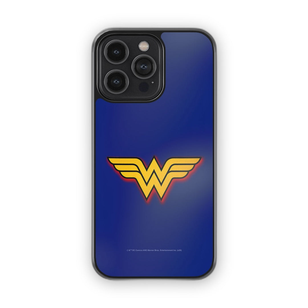 Logo Wonder Woman Glass iPhone Case for iPhone 14 Pro Max | Macmerise