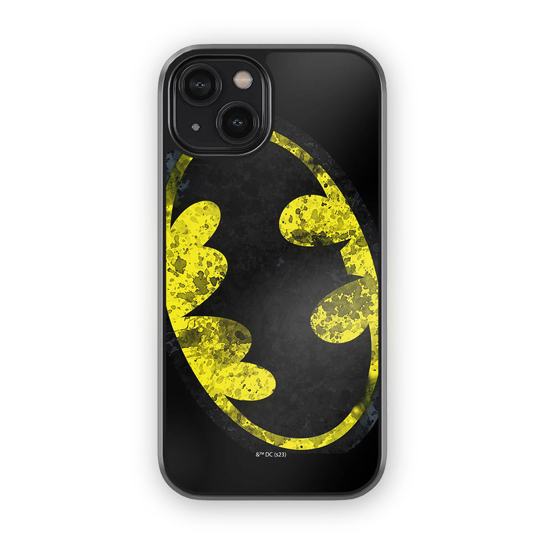 Batman Splatter Glass iPhone Case for iPhone 14 | Macmerise
