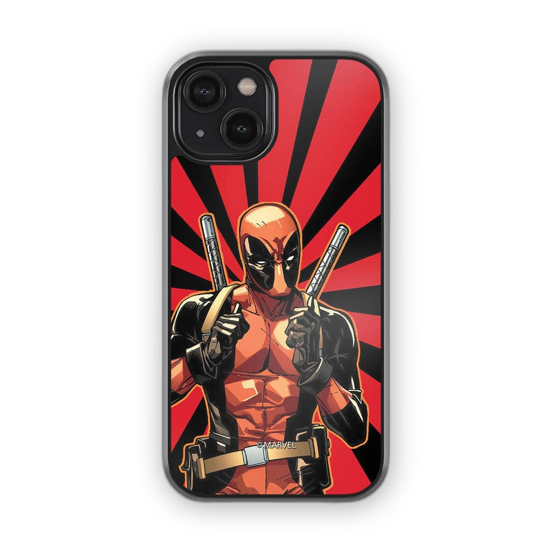 Smart Ass Deadpool Glass iPhone Case for iPhone 14 | Macmerise