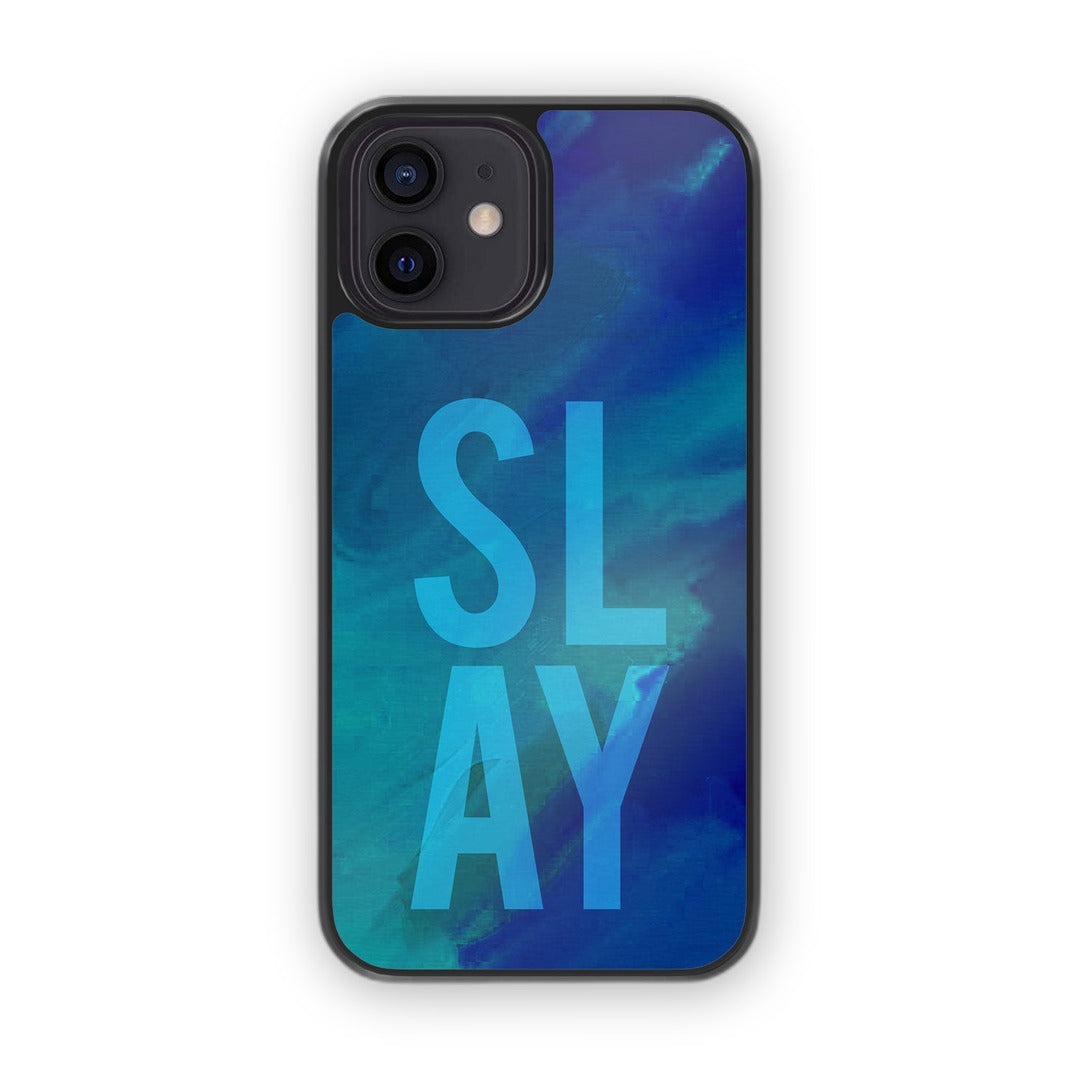 Slay Blue Glass iPhone Case for iPhone 12 | Macmerise