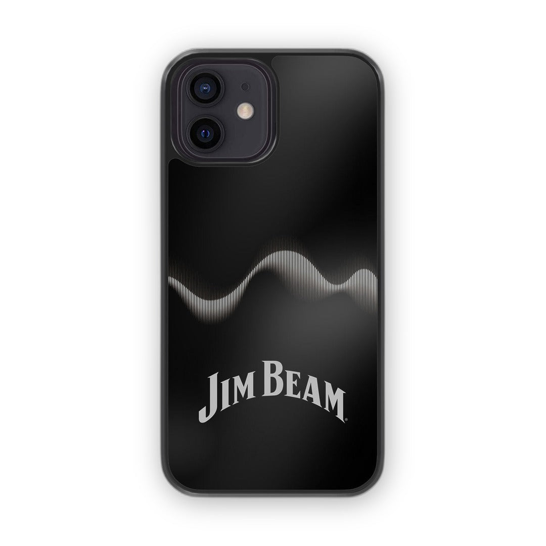 Jim Beam Sound Waves Glass iPhone Case for iPhone 12 | Macmerise