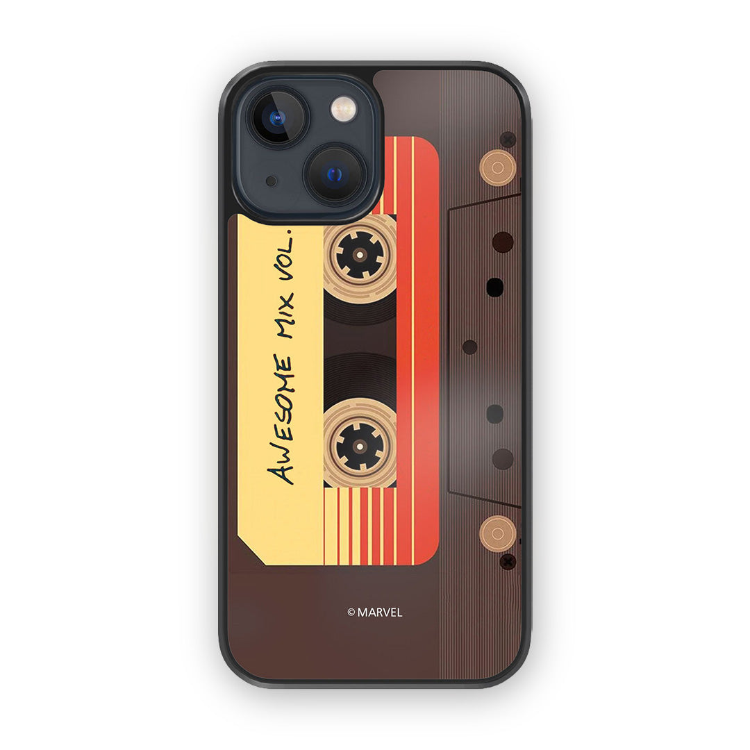 Awesome Mix Tape Glass iPhone Case for iPhone 13 | Macmerise