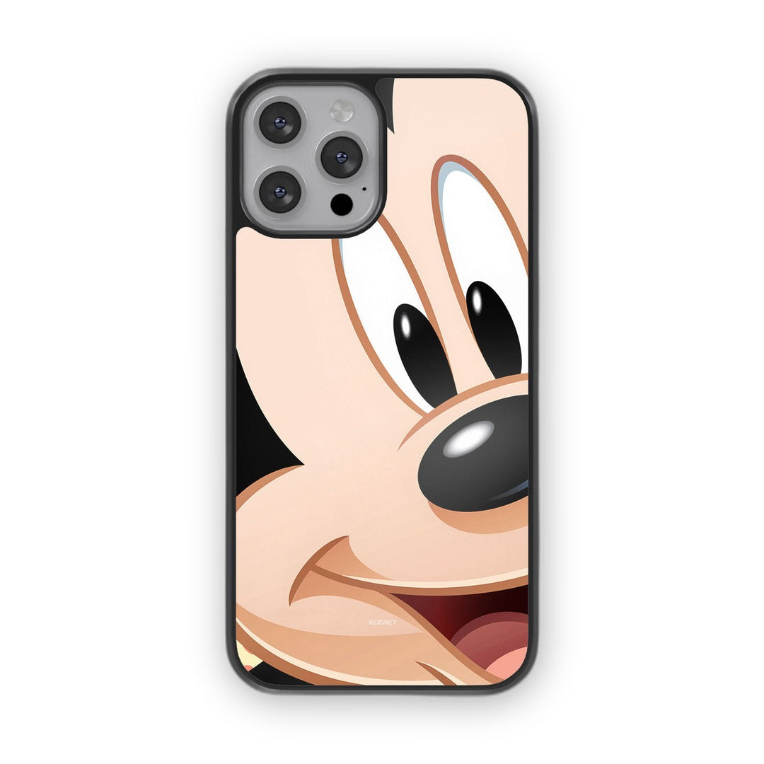 Zoom Up Mickey Glass iPhone Case for iPhone 12 Pro | Macmerise