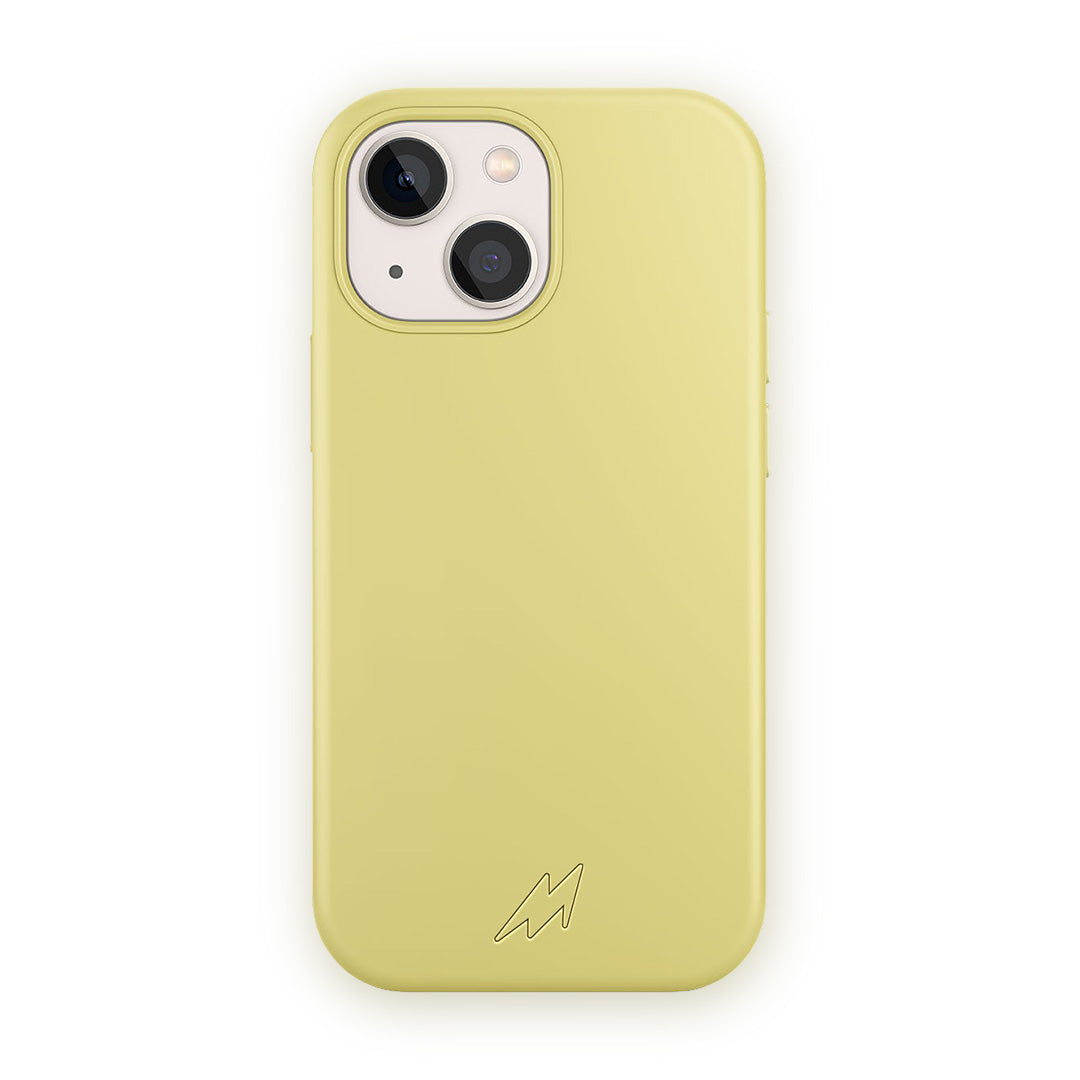 Basics iPhone 13 Mini Silicone Case Yellow | Macmerise