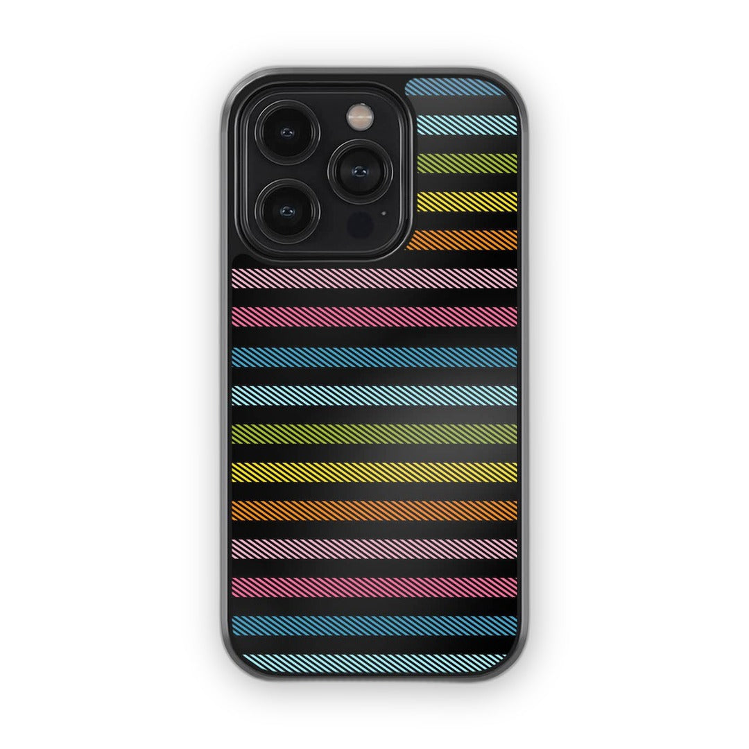 Stripes All the Way Glass iPhone Case for iPhone 14 Pro | Macmerise