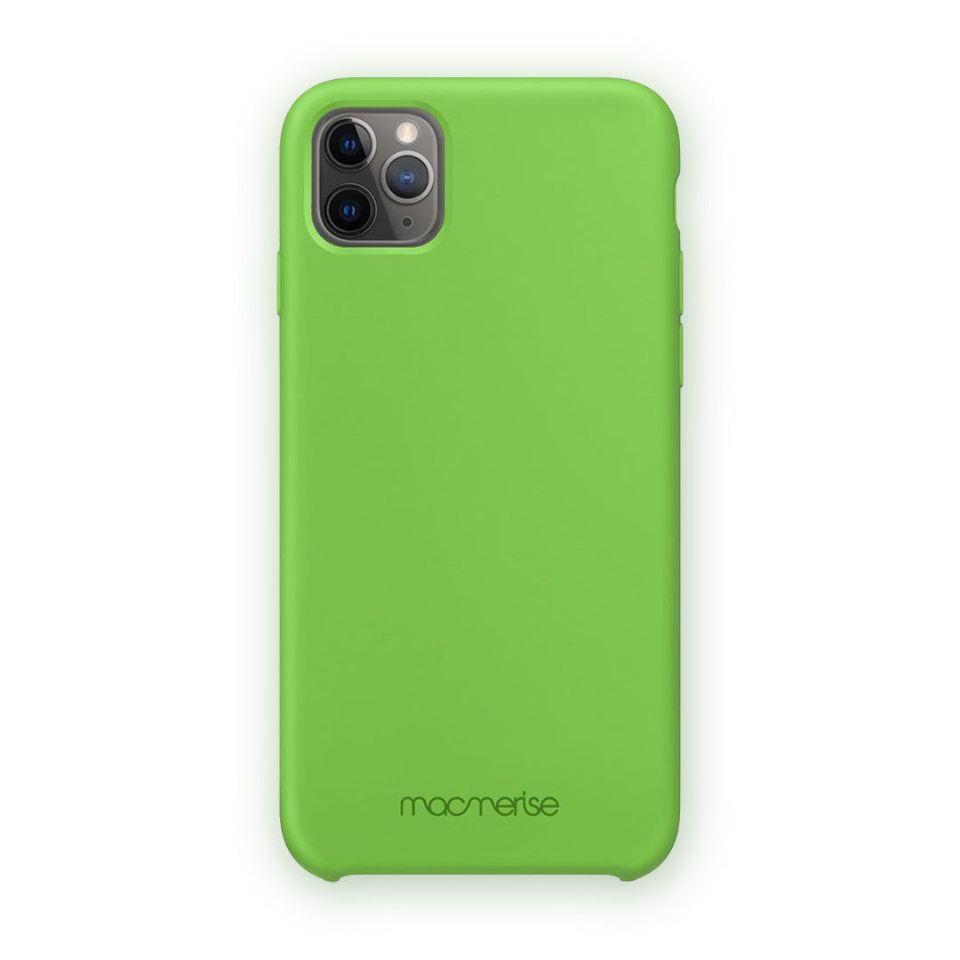 Basics iPhone 11 Pro Silicone Case Leaf Green | Macmerise