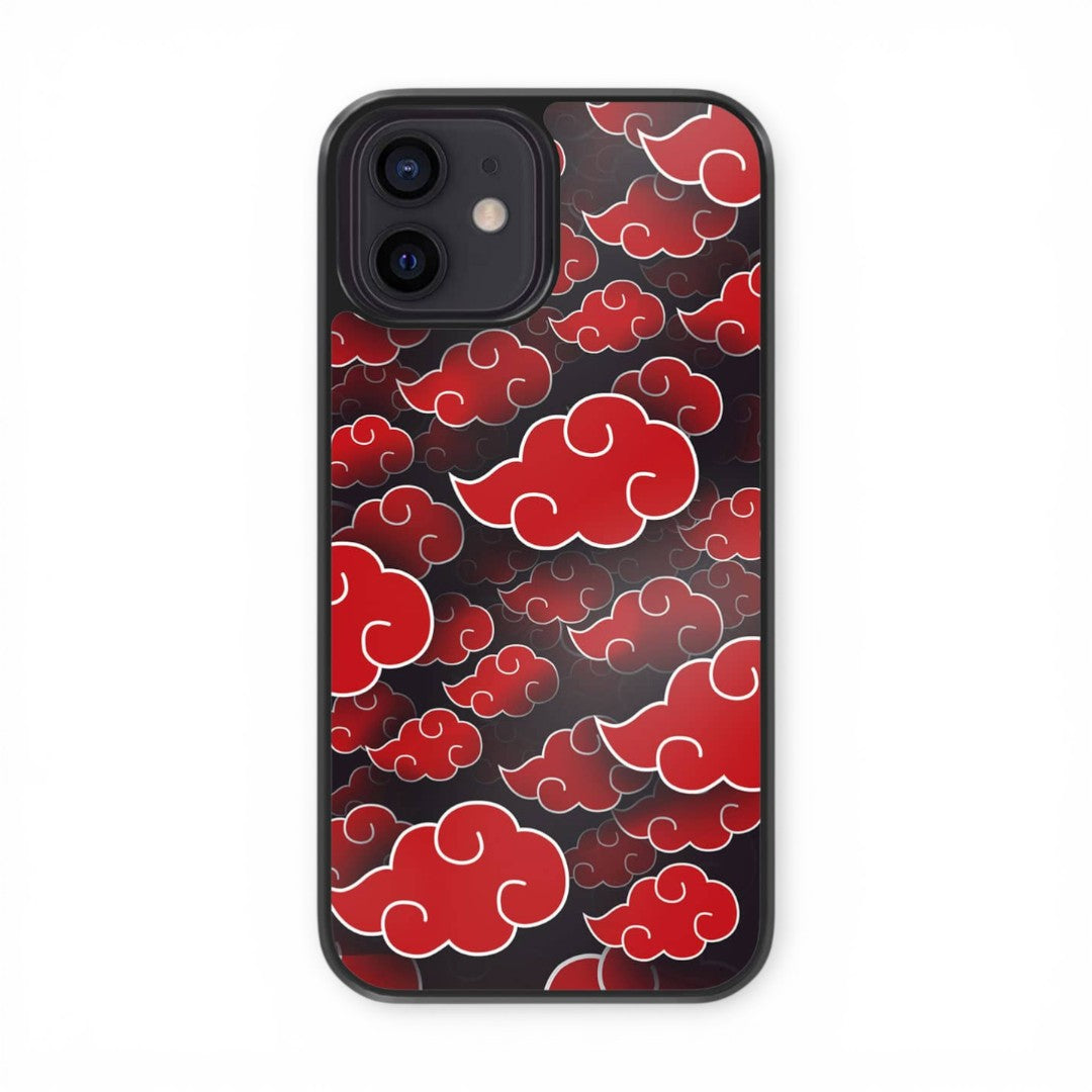 Akatsuki Clouds Glass iPhone Case for iPhone 12 | Macmerise