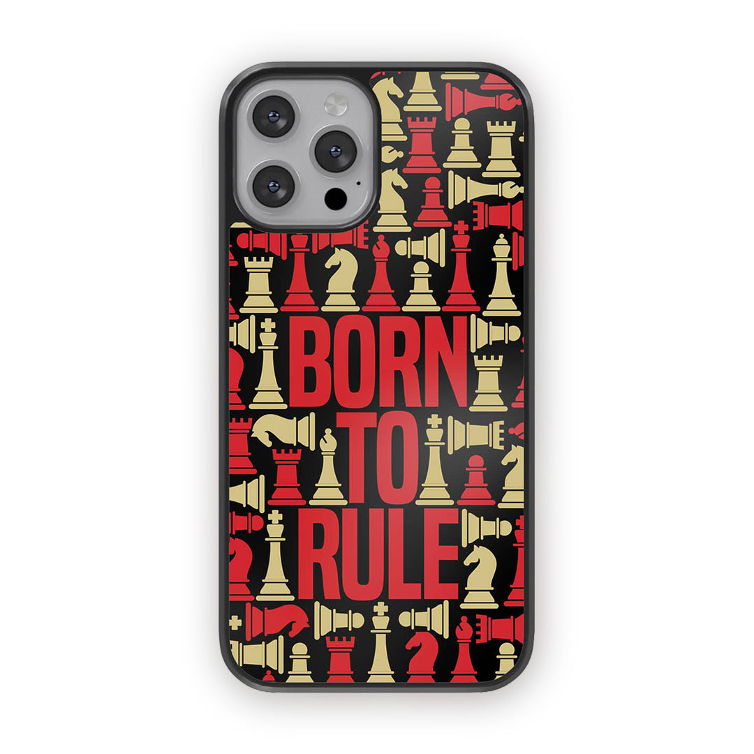 Born To Rule Glass iPhone Case for iPhone 13 Pro | Macmerise