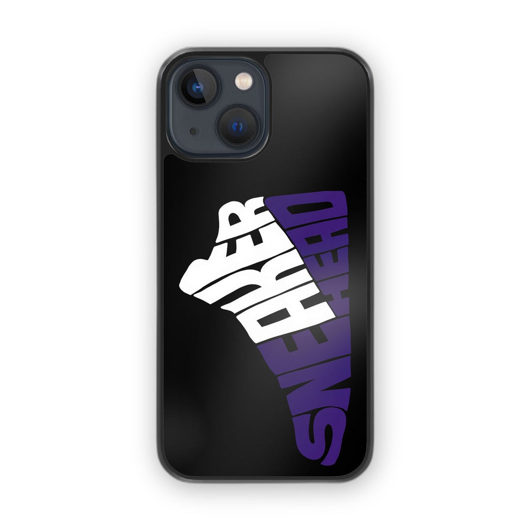 Sneakerhead Court Purple Glass iPhone Case for iPhone 13 | Macmerise