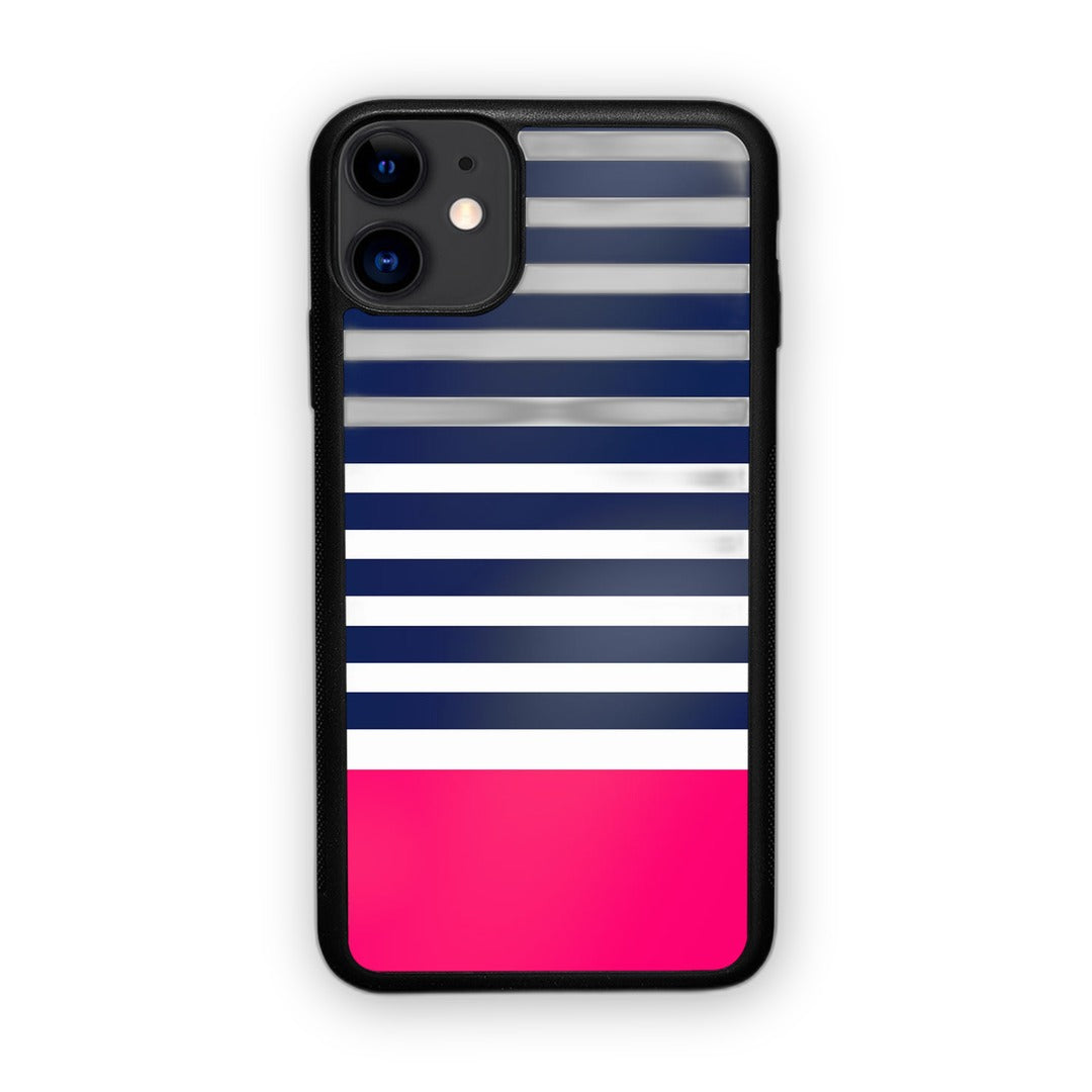 Simply Stripes Glass iPhone Case for iPhone 11 | Macmerise