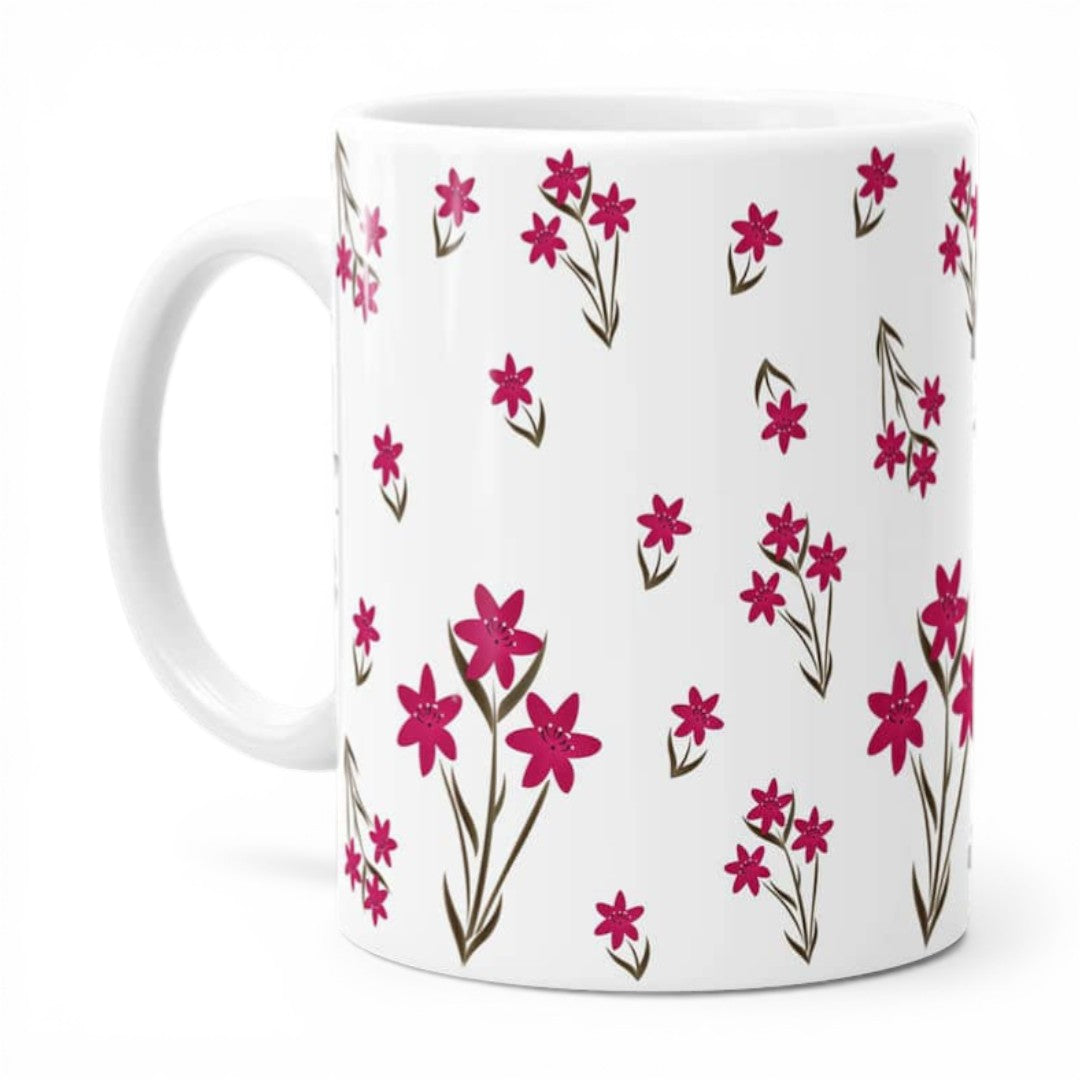 Sk Zephyr Pink Lily Coffee Mug | Macmerise
