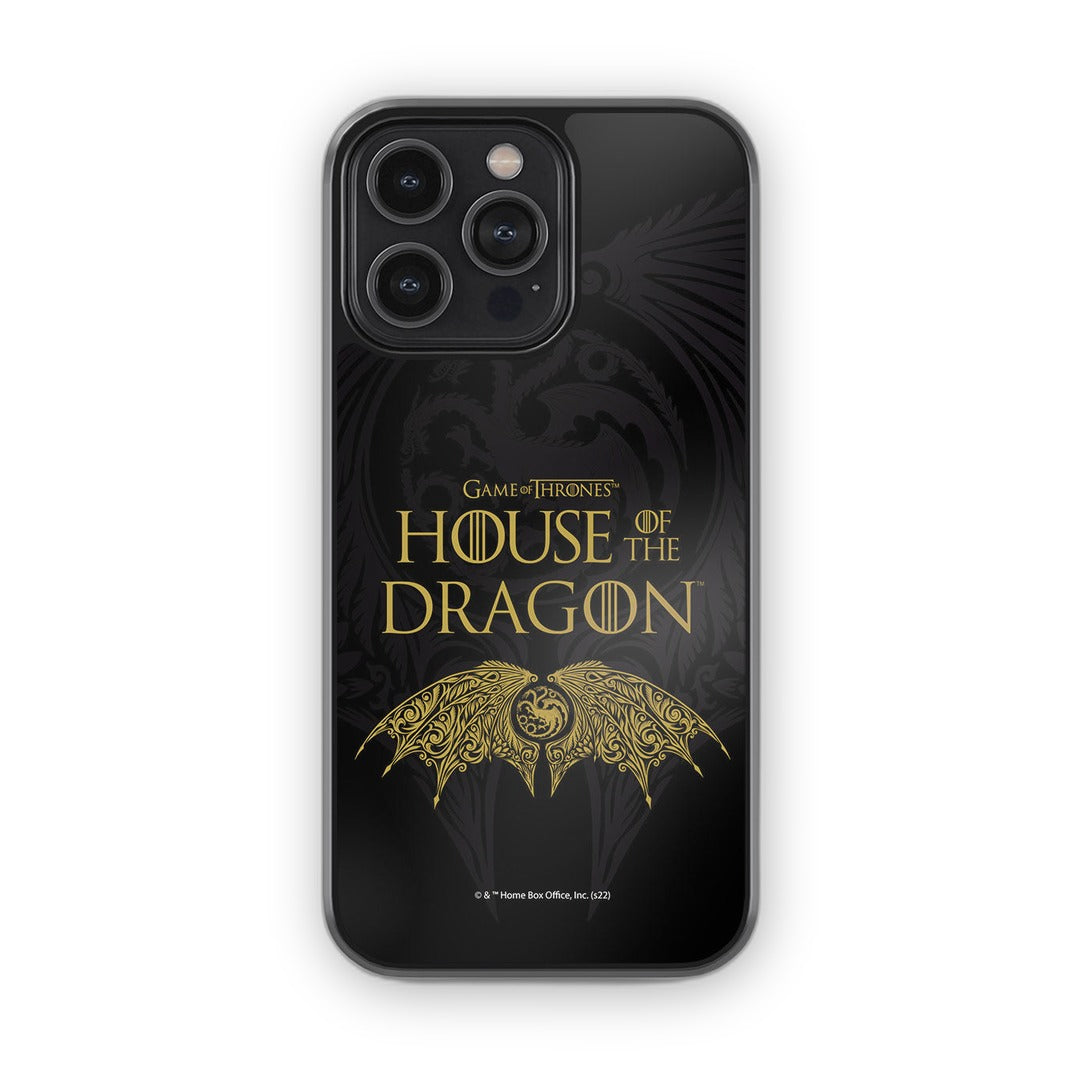 Winged Targaryen Crest Glass iPhone Case for iPhone 14 Pro Max | Macmerise