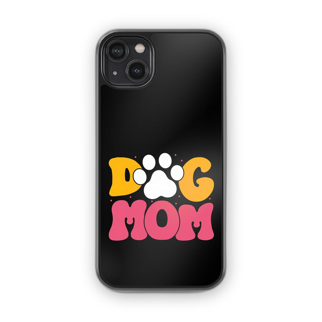 Dog Mom Glass iPhone Case for iPhone 14 Plus | Macmerise