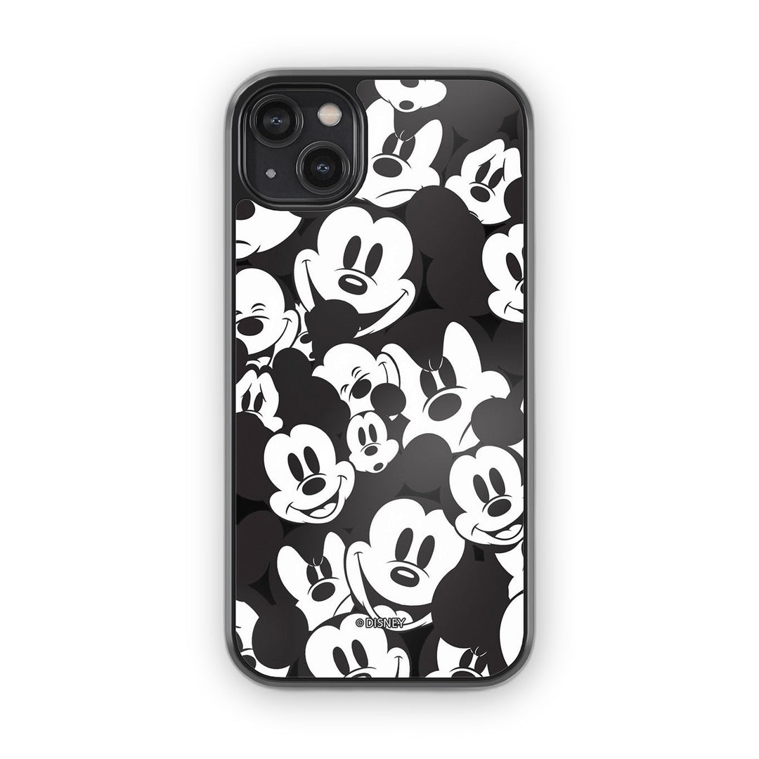 Mickey Smileys Glass iPhone Case for iPhone 14 Plus | Macmerise
