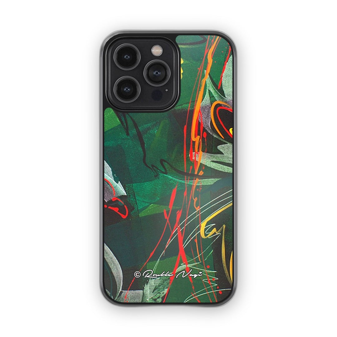 Strokes of Life Glass iPhone Case for iPhone 14 Pro Max | Macmerise