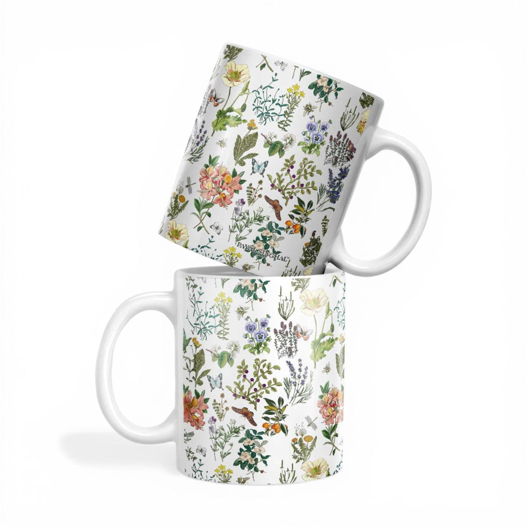 Payal Singhal Titli Coffee Mug White - front view | Macmerise