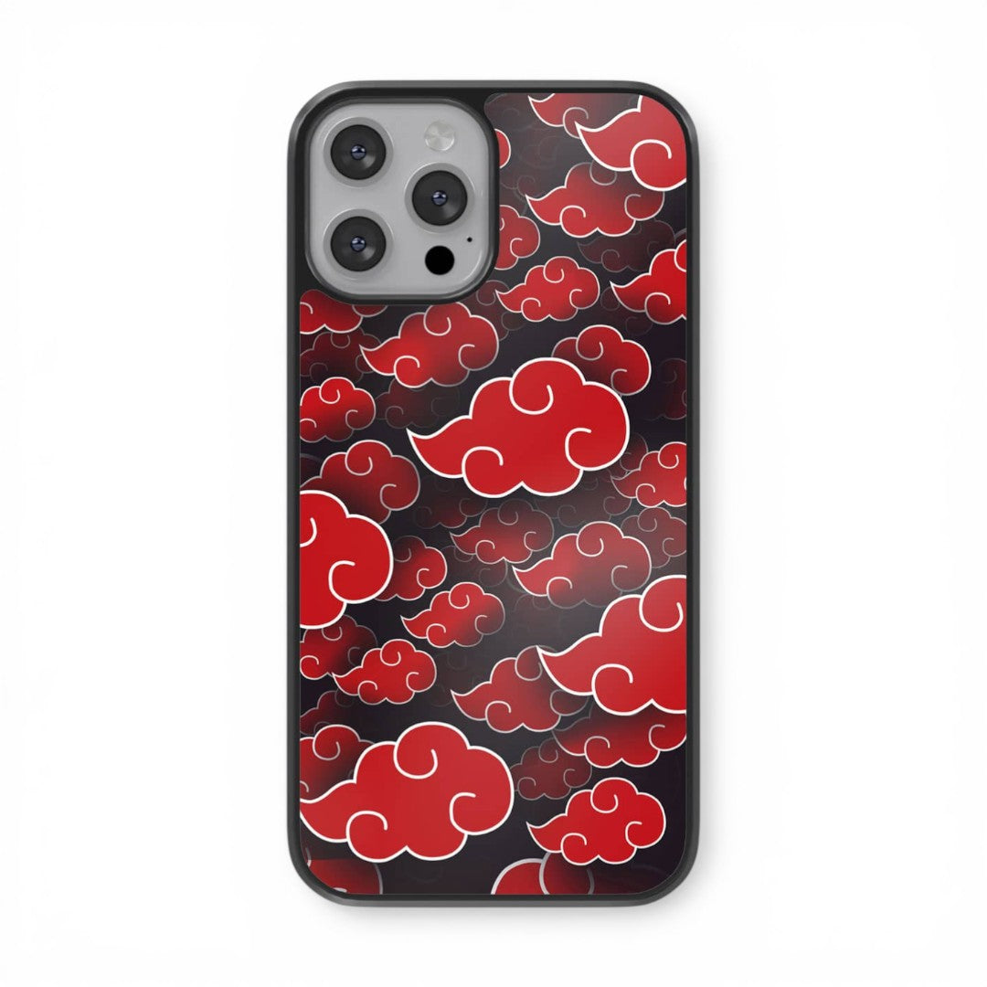 Akatsuki Clouds Glass iPhone Case for iPhone 13 Pro | Macmerise