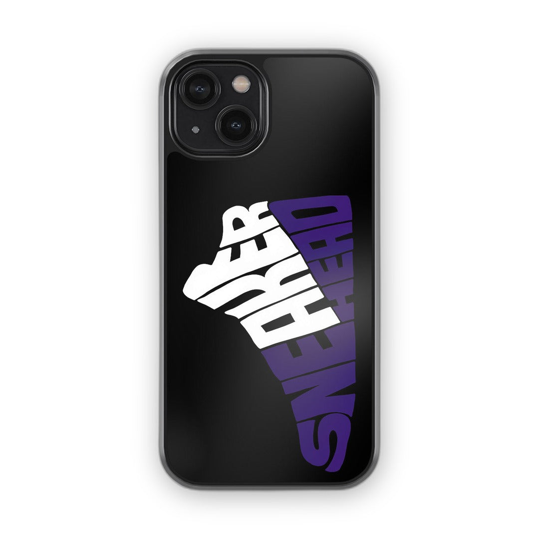 Sneakerhead Court Purple Glass iPhone Case for iPhone 14 | Macmerise