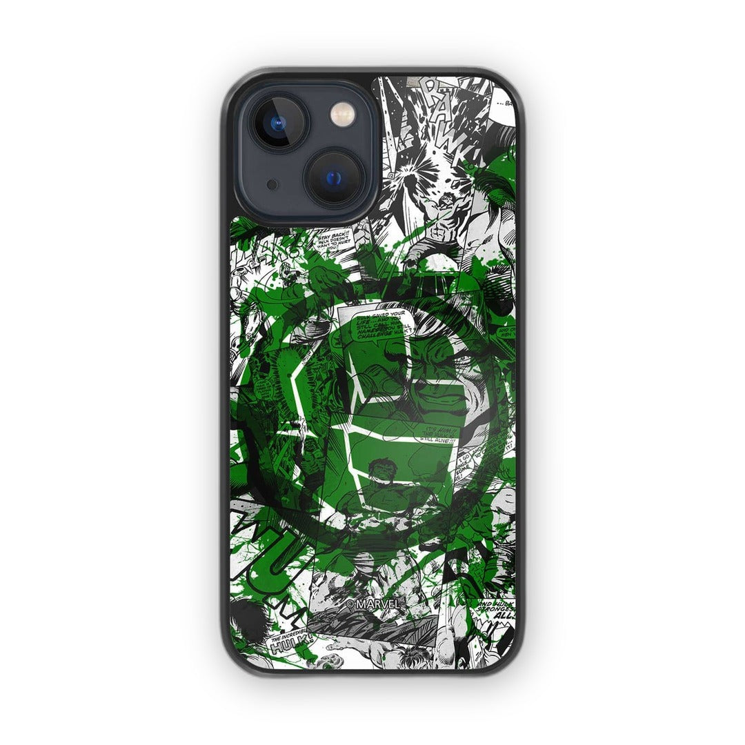 Splash Out Hulk Fist Glass iPhone Case for iPhone 13 Mini | Macmerise