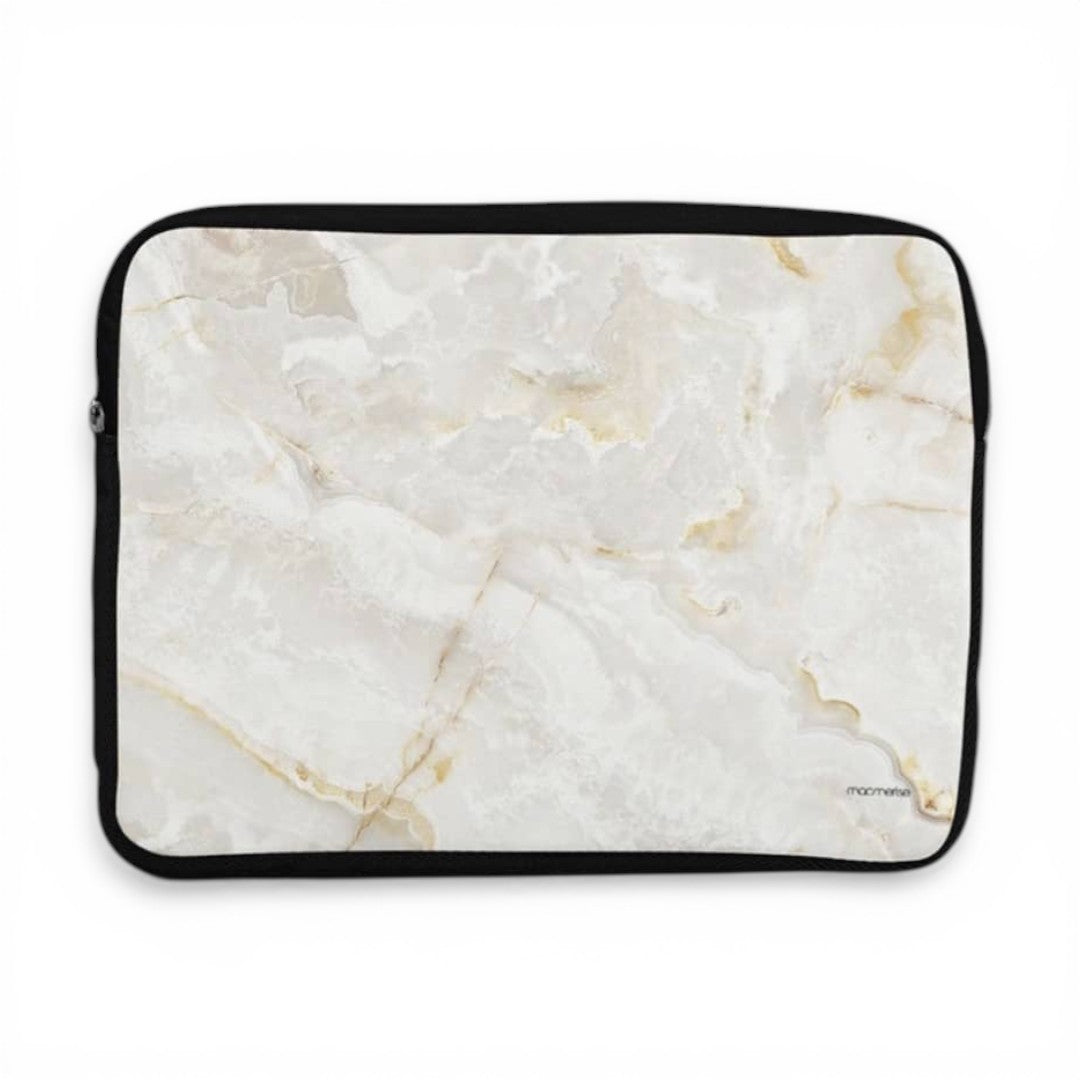 Marble Creama Marfil Laptop Sleeve 15 Inches | Macmerise