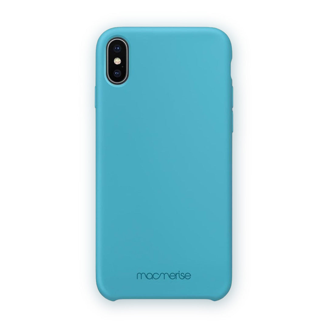 Basics iPhone X Silicone Case Sky Blue | Macmerise