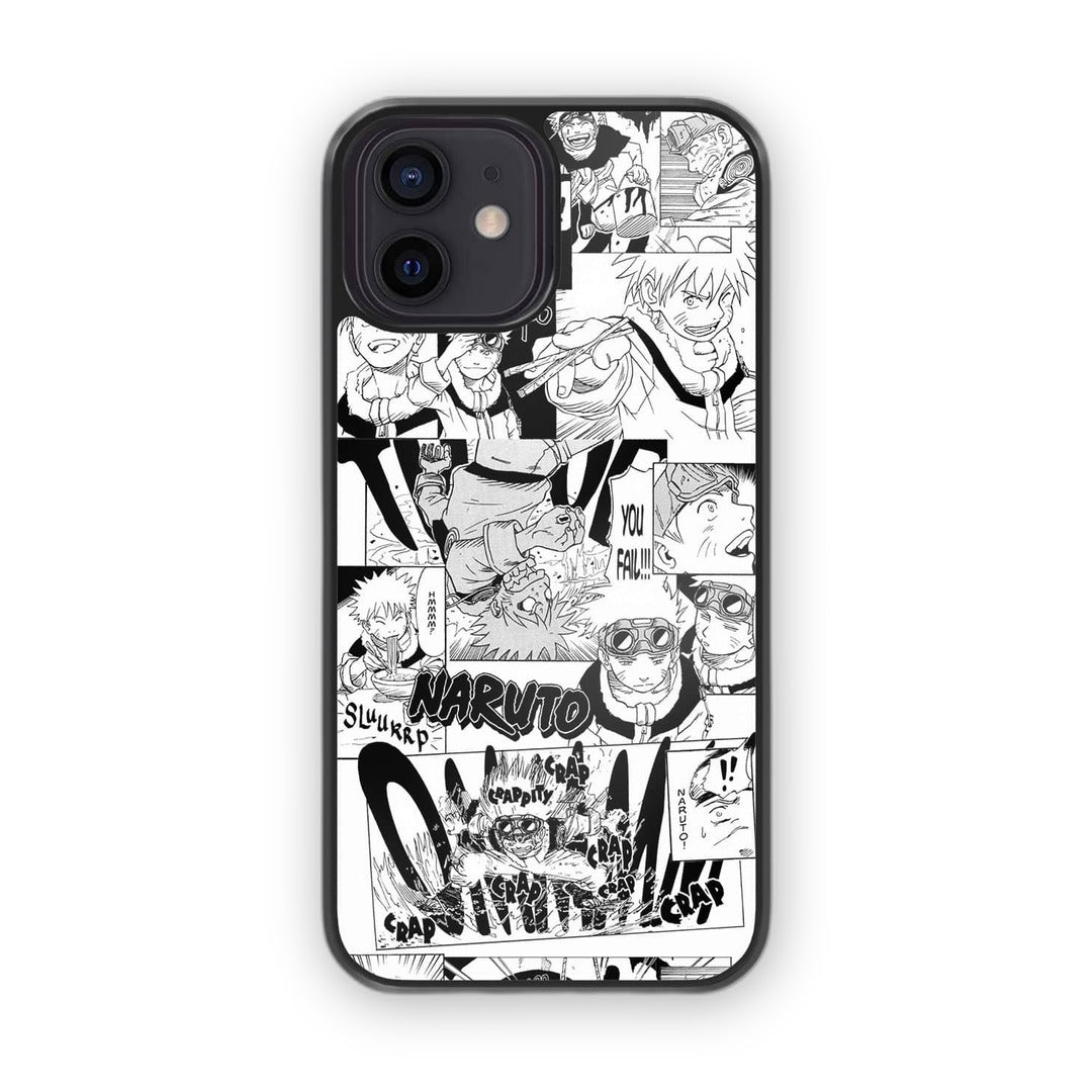 Naruto Collage Glass iPhone Case for iPhone 12 | Macmerise