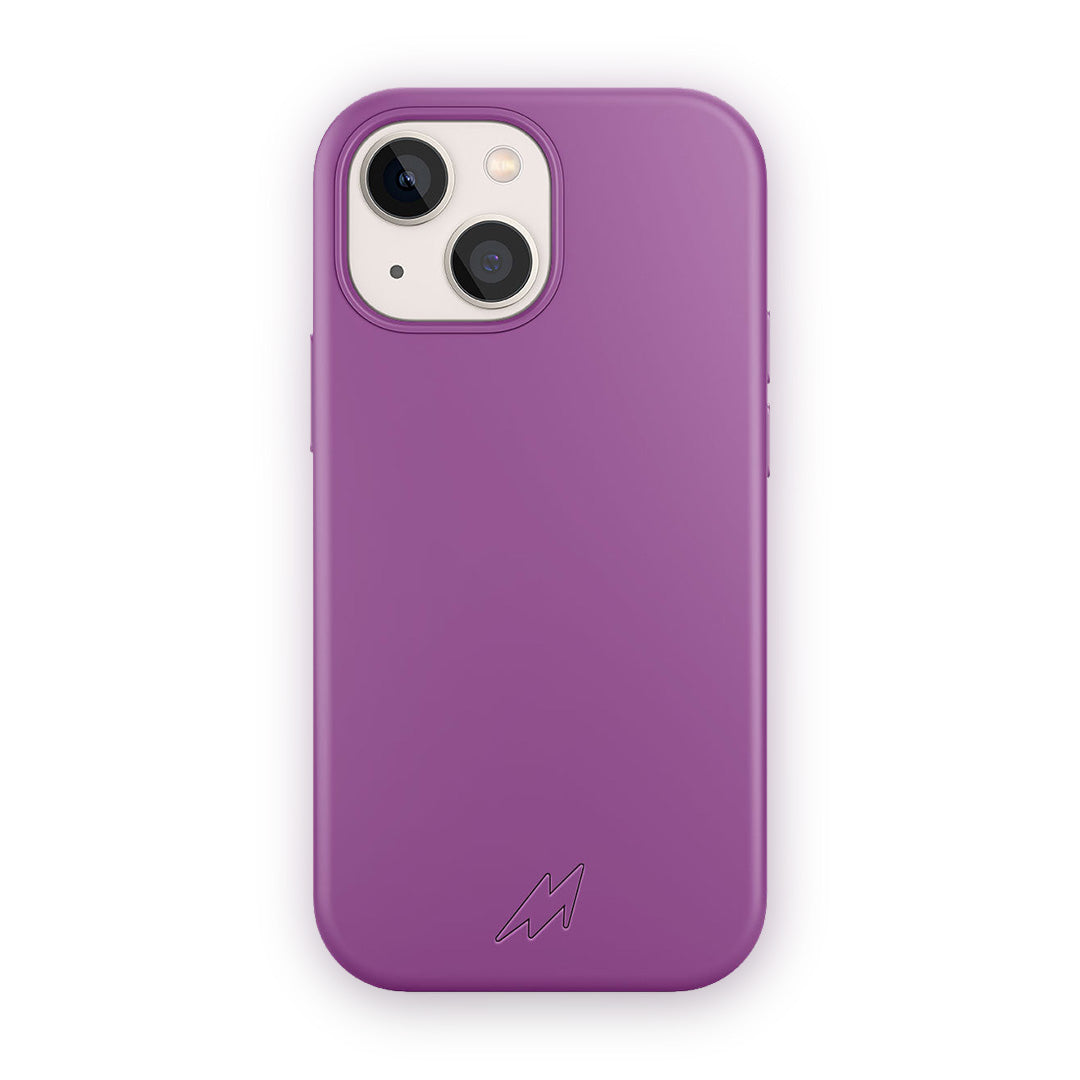 Basics iPhone 13 Mini Silicone Case Purple | Macmerise