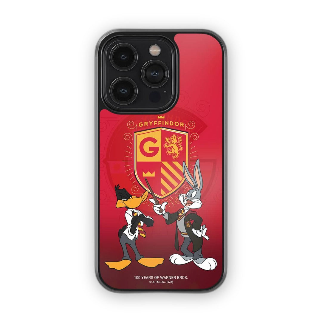 Looney Gryffindor Glass iPhone Case for iPhone 14 Pro | Macmerise