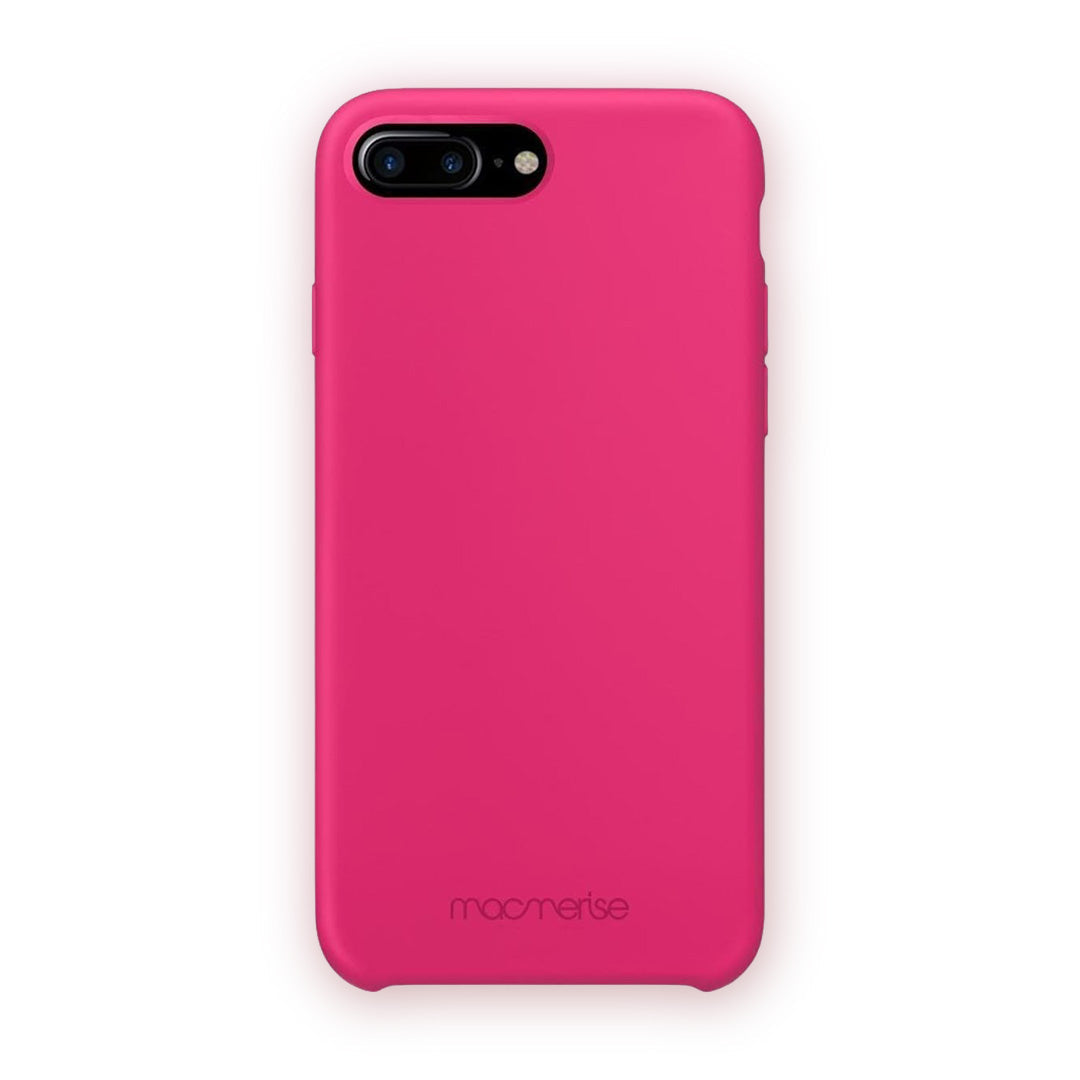 Basics iPhone 7 Plus Silicone Case Fuschia Pink | Macmerise