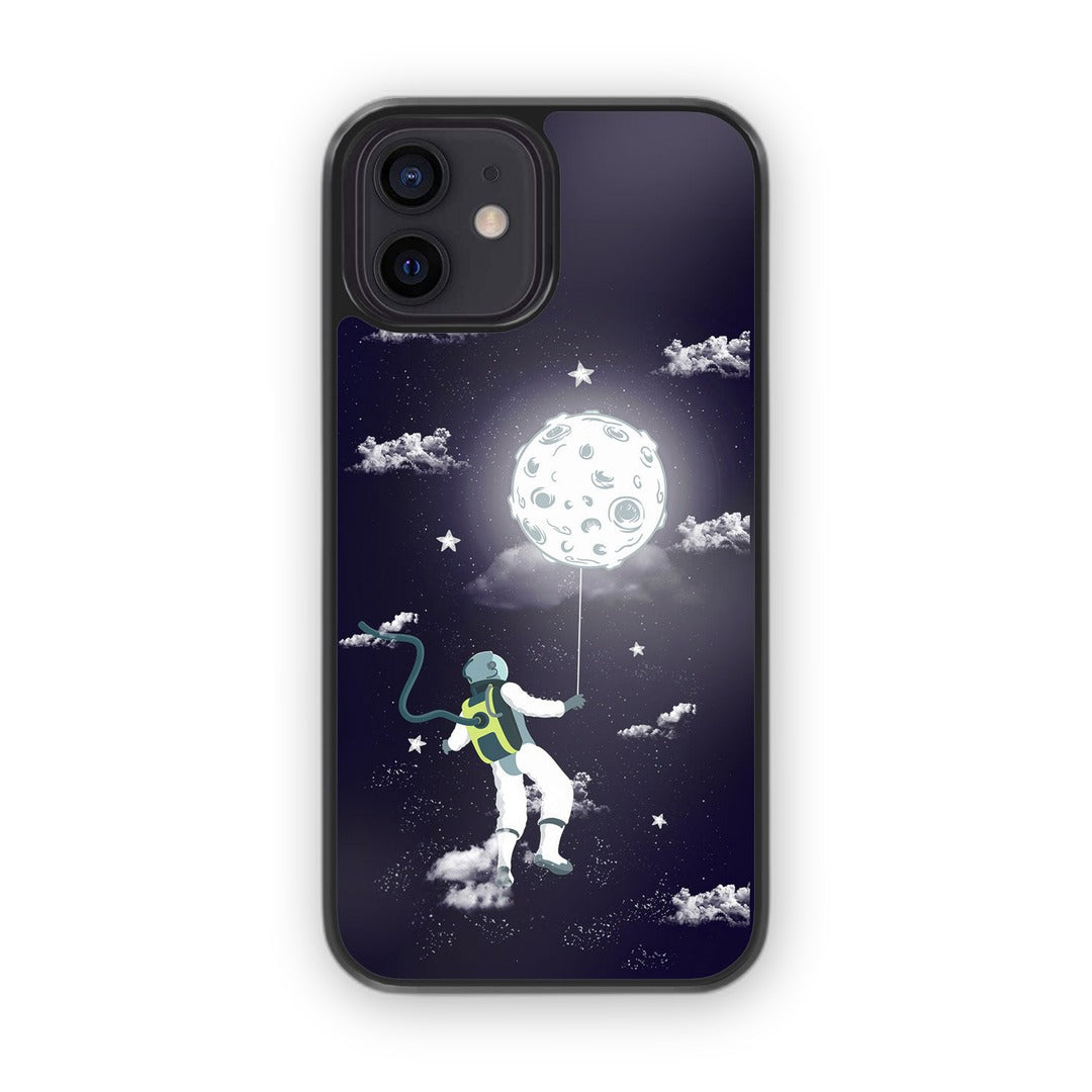 Spaceman Glass iPhone Case for iPhone 12 | Macmerise
