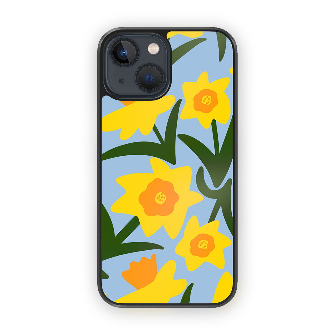 Blossom Breeze Glass iPhone Case for iPhone 13 | Macmerise