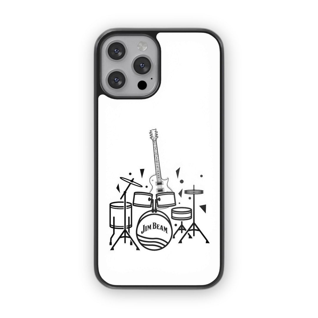 Jim Beam the Band Glass iPhone Case for iPhone 13 Pro | Macmerise