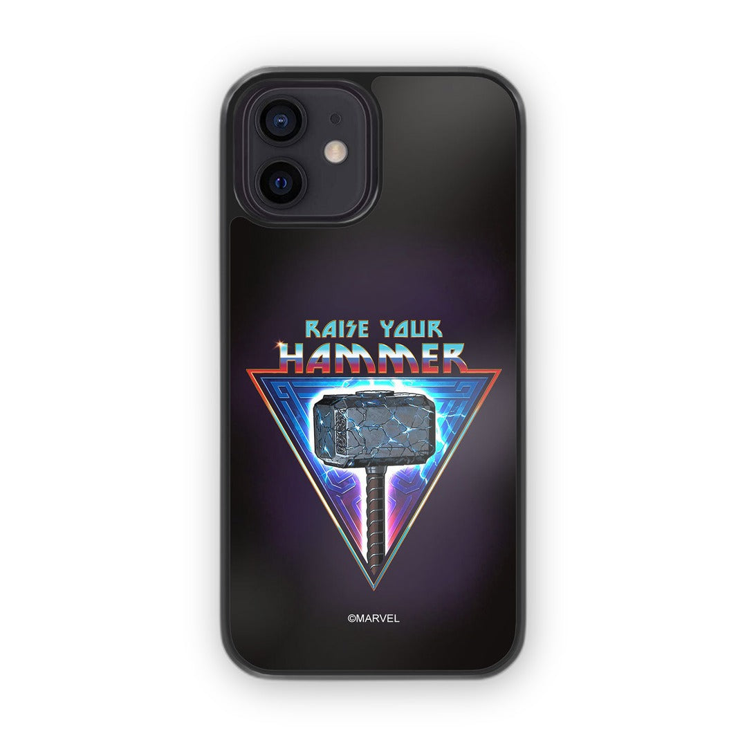 Mighty Raise Your Hammer Glass iPhone Case for iPhone 12 | Macmerise