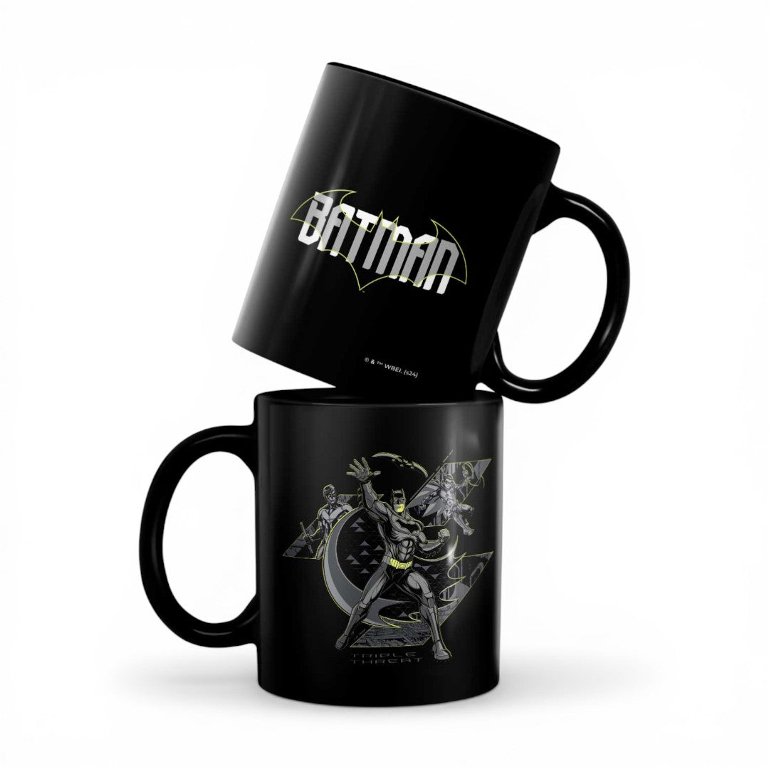 Batman Triple Threat Coffee Mug | Macmerise