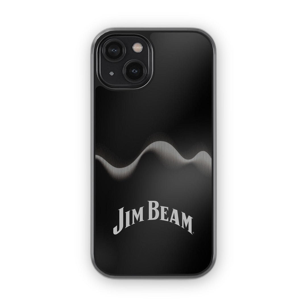 Jim Beam Sound Waves Glass iPhone Case for iPhone 14 | Macmerise